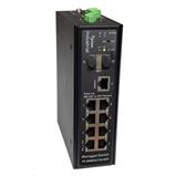 Tycon System TP-SW8GAT/24-SFP, industrial PoE+ switch, 8x 1G Ethernet, 2x SFP