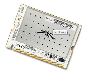 UBNT UB5 miniPCI, 200mW, 802.11a, 5GHz, 1xU.FL