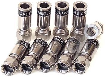 Vodotěsný lisovací konektor Cabelcon F-56-CX3 3,9 (6mm)