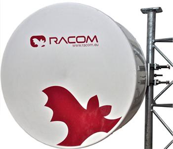 Výprodej skladu: Racom RAy 10 GHz, vč. antén 38 cm, 170 Mbps Full-Duplex, 1x Gb Ethernet