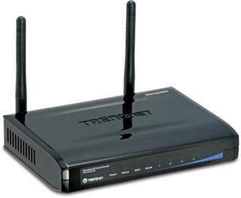 WiFi router Trendnet TEW-652BRP AP/router, 4x LAN, 1x WAN, 2,4GHz 300Mbps