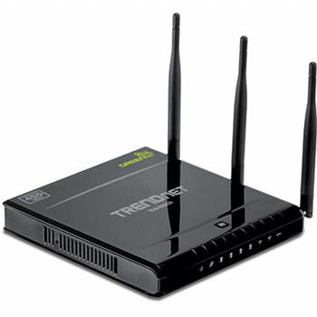 WiFi router Trendnet TEW-692GR Concurrent Gigabit AP/router, 4x LAN, 1x WAN, 450Mbps, 2,4/5GHz