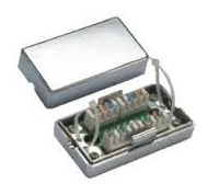 Zářezová spojka, STP, CAT6 LSA - bílá