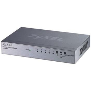ZyXEL GS-108B, 8-port 10/100/1000Mbps Gigabit Ethernet switch, desktop